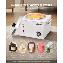 VEVOR Single Pot Wax Warmer 3000ML 300W Professional Wax Warmer for Hair Removal
