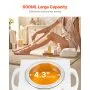 VEVOR Single Wax Warmer 600ML Professional Waxing Heater Pot for Hair Removal