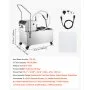VEVOR Commercial Mobile Fryer Filter Machine, 55L /14.5Gal Filter Truck Cart, 250W Deep Frying Oil Filtration System, Stainless Steel, 12 L/min Filtering Speed, for Restaurant, Kitchen, Burger Shop
