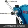 VEVOR Manual Arbor Press 1 Ton, Heavy Duty Arbor Press with 4-5/8 Inch Maximum Height, Manual Desktop Arbor Press Cast Iron Material, for Riveting Punching Holes