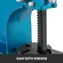 VEVOR Manual Arbor Press 1 Ton, Heavy Duty Arbor Press with 4-5/8 Inch Maximum Height, Manual Desktop Arbor Press Cast Iron Material, for Riveting Punching Holes