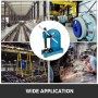 VEVOR Manual Arbor Press 2 Ton, Heavy Duty Arbor Press with 7.1 Inch Maximum Height, Manual Desktop Arbor Press Cast Iron Material, for Riveting Punching Holes