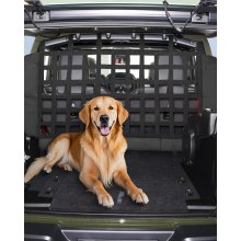 VEVOR Dog Car Barrier for Jeep Wrangler Cargo Area Isolation Barrier Mesh Net