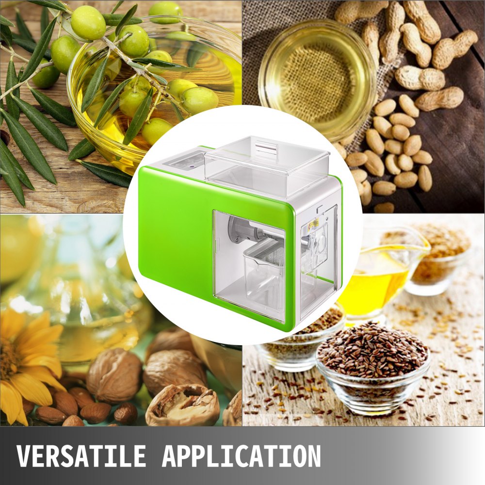 Oil Press Machine Automatic Oil Extractor 500w Seed Cold Oil Expeller Home