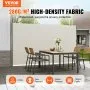 VEVOR Creamy-white Retractable Patio Screen 118 Inch In Length Office Dividers 63 Inch In Height Retractable Screen Partition Wall Outdoor Retractable Gate Retractable Fence Screens For Patio Privacy