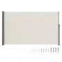 VEVOR Creamy-white Retractable Patio Screen 118 Inch In Length Office Dividers 63 Inch In Height Retractable Screen Partition Wall Outdoor Retractable Gate Retractable Fence Screens For Patio Privacy