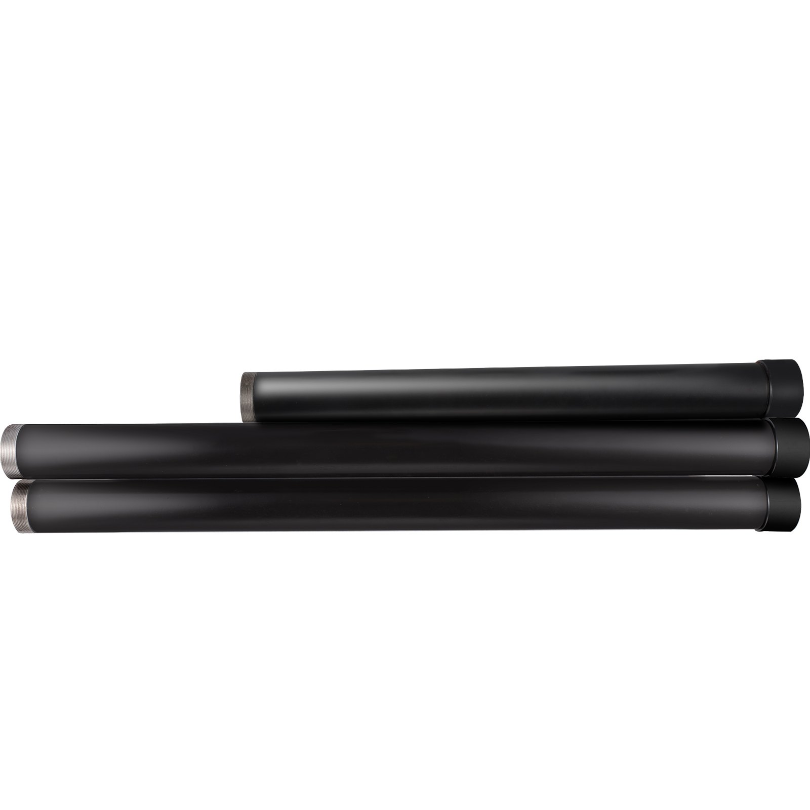 VEVOR Sun Shade Post, 114" Shade Sail Post, 3" Diameter Sail Pole, Steel Structure Sail Shade Post, Powder Coated Extendable Sun Shade Pole Suitable for Lawn, Garden, Wooden Deck, Backyard, Playground