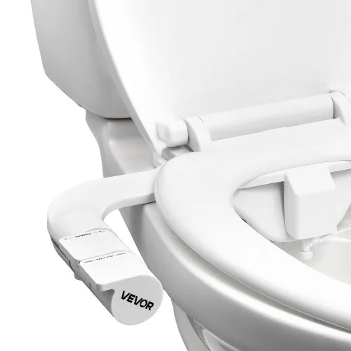 Bidet Attachment for Toilet Self-Cleaning Dual Nozzles Adjustable Pressure