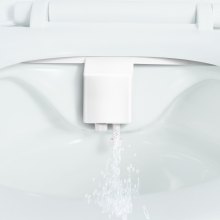 Bidet Attachment for Toilet Self-Cleaning Dual Nozzles Adjustable Pressure