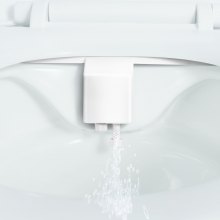 Bidet Attachment for Toilet Non-Electric Dual Nozzles Adjustable Pressure