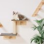 VEVOR Wall Mounted Cat Shelves, Cat Wall Shelves and Perches with Jumping Boards,  Cat Beds, Hammocks & Cat Tree, Cat Furniture and Shelves up to 40 lbs for Sleeping, Playing, Climbing, Set of 7