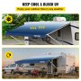 VEVOR RV látka na markízu RV Camper Trailer Náhradná látka 18 ft Slate Blue