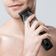 Cortadora de pelo profesional VEVOR para hombres, cortadora de pelo de 10 000 RPM y cuchilla de corte DLC