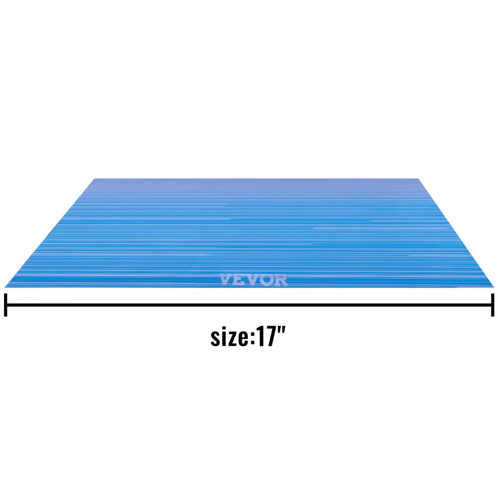 VEVOR RV Awning 17\' Camper Awning Fabric, Trailer Awning Canopy Patio Camping Car Awning, Durable 15oz Vinyl Roller Tube for RV, Van, SUV, Patio Awning Replacement Ocean Blue Fade