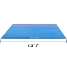 VEVOR RV Awning 18' Camper Awning Fabric, Trailer Awning Canopy Patio Camping Car Awning, Durable 15oz Vinyl Roller Tube for RV, Van, SUV, Patio Awning Replacement Ocean Blue Fade