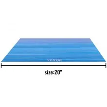 VEVOR RV Awning 20' Camper Awning Fabric, Trailer Awning Canopy Patio Camping Car Awning, Vinyl Roller Tube for RV, Van, SUV, Awning Replacement Ocean Blue Fade