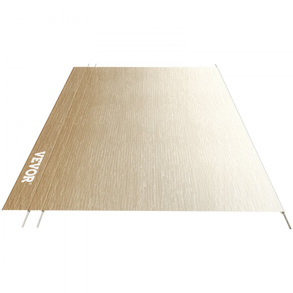 VEVOR RV Awning 14 ft, Awning Replacement Fabric 13'2" , Brown Fade RV Awning Replacement, 15oz Vinyl Material Replacement Awning, Sun Shade and Waterproof Camper Awning Replacement Fabric