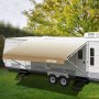 VEVOR RV Awning 21 ft, Awning Replacement Fabric 20'2", Brown Fade RV Awning Replacement, 15oz Vinyl Material Replacement Awning, Sun Shade and Waterproof Camper Awning Replacement Fabric