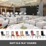 100pcs Satin Chair Cover Bow Sashes Band Luxury 100 Piece Durable
