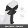 100pcs Satin Chair Cover Bow Sashes Band Luxury 100 Piece Durable