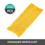 Chair Sashes Spandex Chair Sashes 100pcs Bright Gold Elastic Sequin Bands Gold