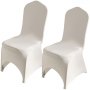 100pcs Stretch Spandex Folding Chair Covers Repeated Usage Wedding Celebrations