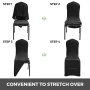 50pcs Chair Covers Full Seat Cover Spandex Lycra Stretch Banquet Wedding Party
