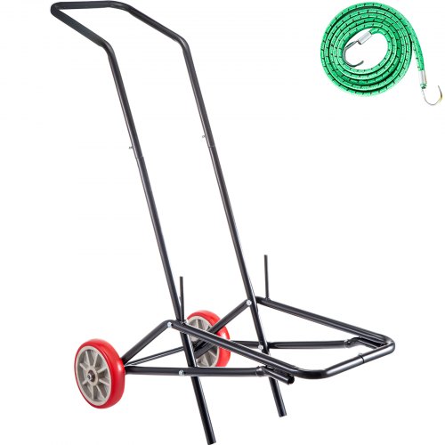 Vevor Stacking Chair Cart Banquet Stack Chair Dolly 10 Chairs Capacity Storage