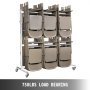 Folding Chair Cart Folding Chair Rack 2-layers Chair Rack For 84 Chairs Storage