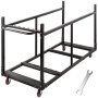 Chair And Table Dolly Folding Table Cart Table Rack Folding Table Storage Rack