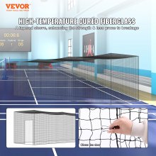 VEVOR Baseball Batting Netting, Professional Softball Baseball Batting Hitting Training Net, Practice Portable Pitching Cage Net with Door & Carry Bag, Heavy Duty Enclosed PE Netting,1066CM (NET ONLY)