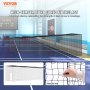 VEVOR Baseball Batting Netting, Professional Softball Baseball Batting Hitting Training Net, Practice Portable Pitching Cage Net with Door & Carry Bag, Heavy Duty Enclosed PE Netting, 70FT (NET ONLY)