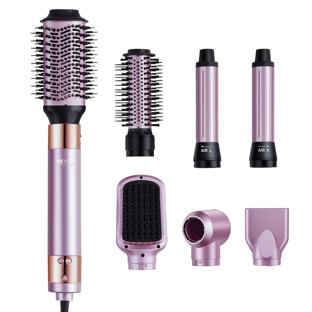 VEVOR Hair Dryer Brush 6-in-1 Multi Hair Styler for Volumizing Styling Curling