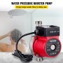 VEVOR Hot Water Recirculating Pump, 120W 110V Water Circulator Pump, Automatic Start Circulating Pump NPT 3/4" w/Brass Fittings, Stainless Steel Head, 2 Speed Control for Electric Water Heater System