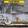 VEVOR induction heater on plated surface, showing oxidation resistance and heating efficiency.