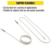 VEVOR Kits de bobina inductora de calentador de inducción, mini kit de calentador de inducción magnético, accesorios de calor sin llama 8 piezas, herramienta de calentador de inducción resistente al calor con flexibilidad para quitar pernos y tuercas oxidados