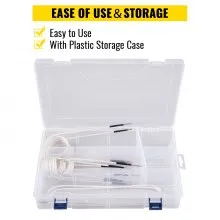 VEVOR Kits de bobina inductora de calentador de inducción, mini kit de calentador de inducción magnético, accesorios de calor sin llama 8 piezas, herramienta de calentador de inducción resistente al calor con flexibilidad para quitar pernos y tuercas oxidados