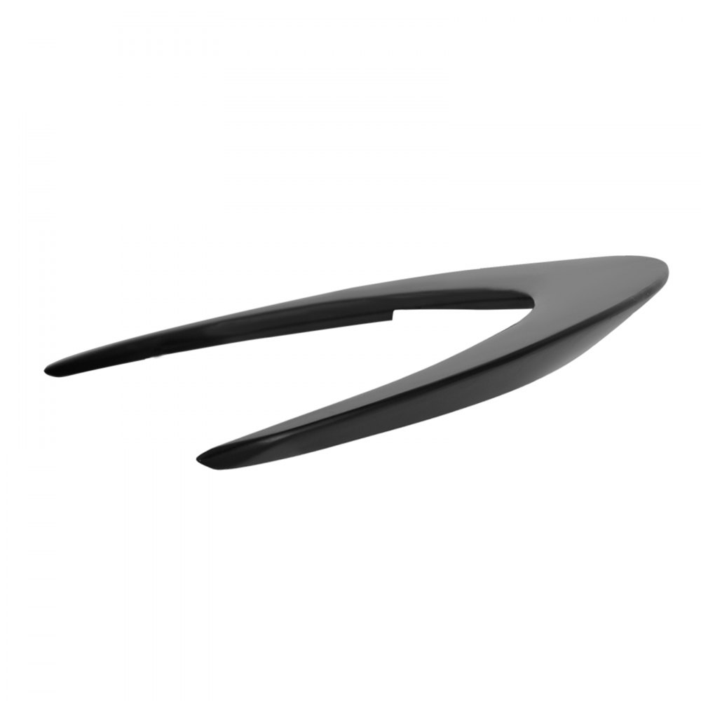 VEVOR tesla model 3 spoiler, sleek black v-shaped design for enhanced aerodynamics and sporty look.