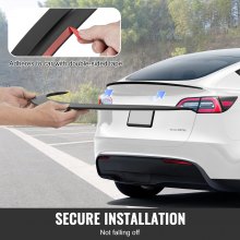 VEVOR Rear Spoiler 47.2'' GT Style Trunk Wing Compatible with Tesla Model Y