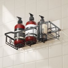 Shower Caddy 5 Pack Adhesive Bathroom Shower Storage Organization Shelves Rack
