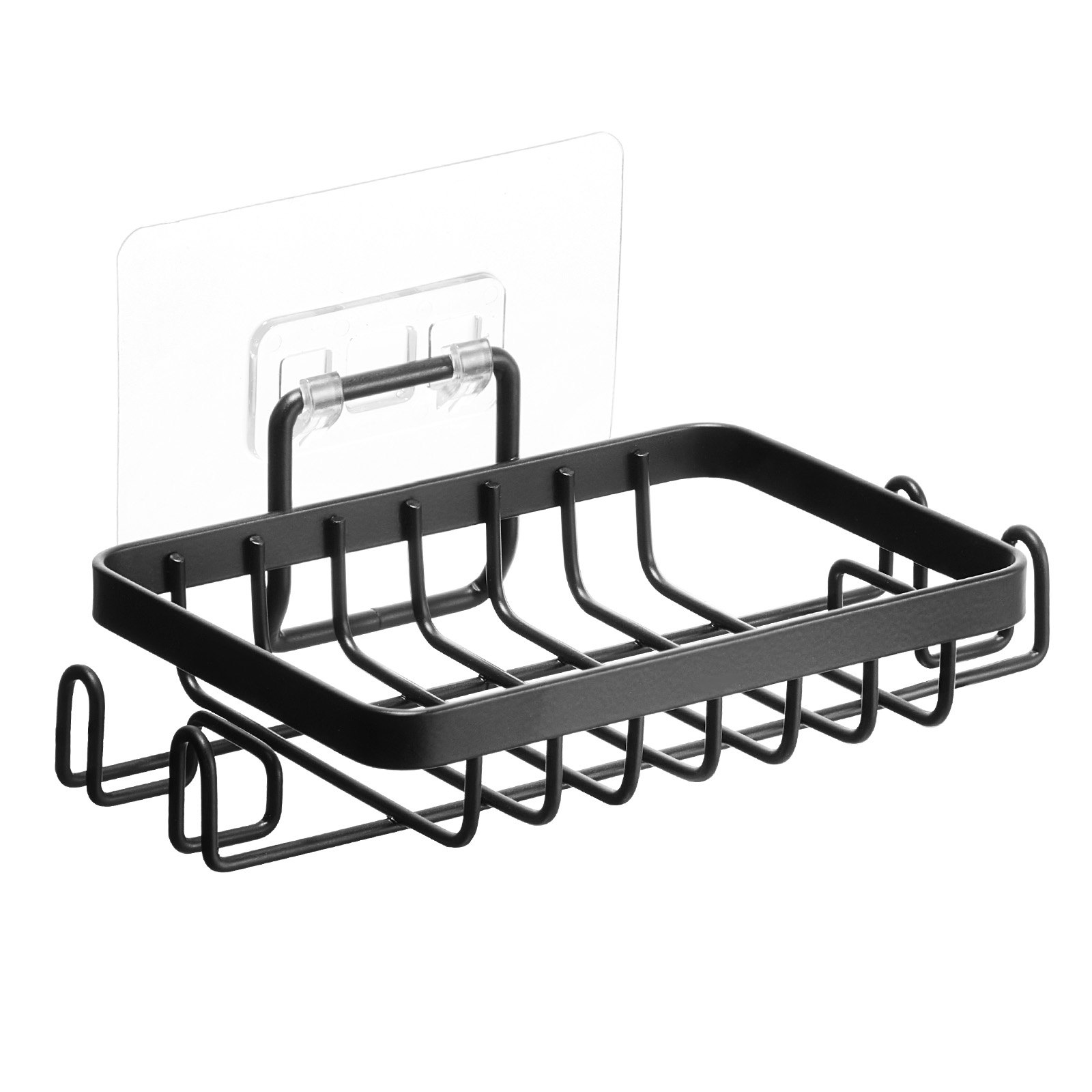 VEVOR Shower Caddy, 5 Pack Adhesive Bathroom Shower Storage Organization Shelves Rack Set, 40 lbs Large Weight Capacity, with Soap and Toothbrush Holder, No Drilling for Bathroom, Kitchen, RV/Camper
