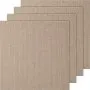 VEVOR Carpet Tiles Peel and Stick, 18” x 18” Squares Self Adhesive Carpet Floor Tile, Soft Padded Carpet Tiles, Easy Install DIY for Bedroom Living Room Indoor Outdoor (10 Tiles, Light Brown)