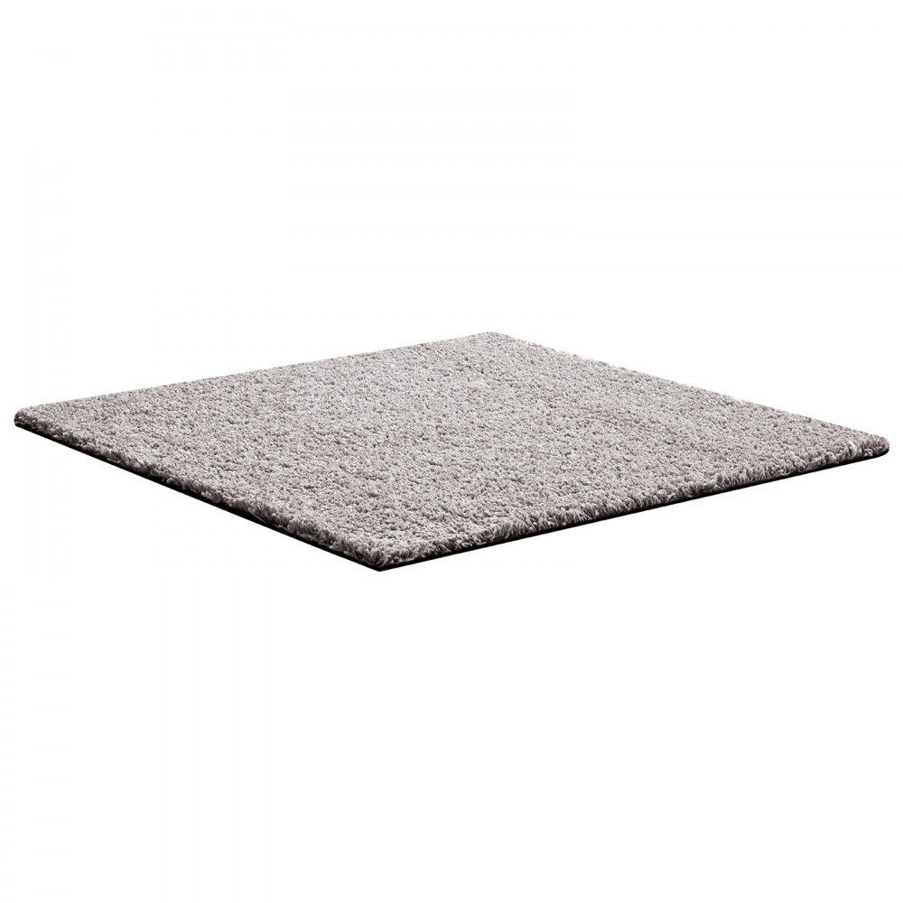 VEVOR Carpet Tiles 18x18 inch, 10 Pack Carpet Square Rug Detachable & Damage-free, Self Adhesive Home Floor Soft Plush Padded for 22.5sq.ft Coverage, Easy DIY for Living Room & Bedroom, Dark Brown