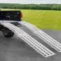 VEVOR Aluminum Ramps, 2000 lbs, 2Pcs Heavy-duty Ramps with Wider Ramp Surface, Universal Stable Loading Ramp with Handles, Fit for ATV, UTV, Motorcycle, Electric Bicycle, etc.