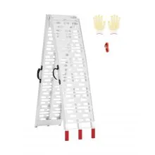 750 lbs Aluminum Ramps 1Pcs Heavy-duty Loading Ramps with Handles