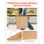 Kraft Paper Bag with Handles 100Pcs 18x7x19 in Party Shopping Retail Bag Black