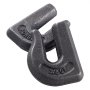 Ganchos de cadena soldables VEVOR de 3/8" para remolque de alta resistencia, de acero forjado G70 (paquete de 6), compatibles con tractores, grúas, polipastos de cadena y montacargas. Resistencia máxima a la rotura: 15 000 lb.