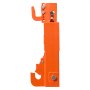 VEVOR 3-Point Quick Hitch with 2 in Receiver, 1360kg Lift Capacity, 3-Pt Hitch with 5 Level Adjustable Bolt, Adaptation to Category 1 & 2 Tractor, Heavy Duty 3 Point Attachments, Orange