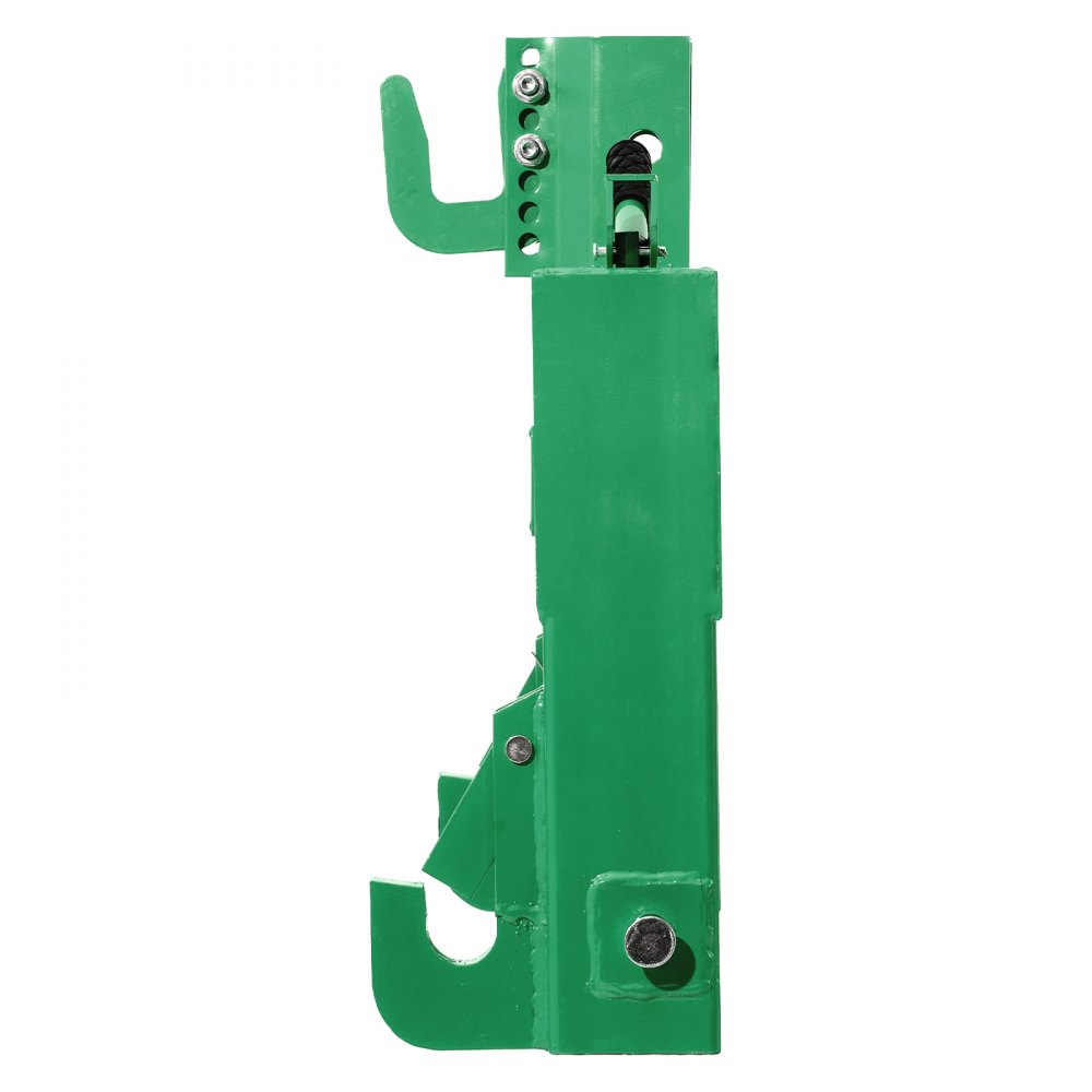 VEVOR 3-Point Quick Hitch with 2 in Receiver, 3000 Lbs Lift Capacity, 3-Pt Hitch with 5 Level Adjustable Bolt, Adaptation to Category 1 & 2 Tractor, Heavy Duty 3 Point Attachments, Green