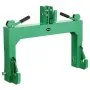 3-Point Quick Hitch Category 2 Tractor Hitch Adapter 4000lb Load Adjustable Bolt